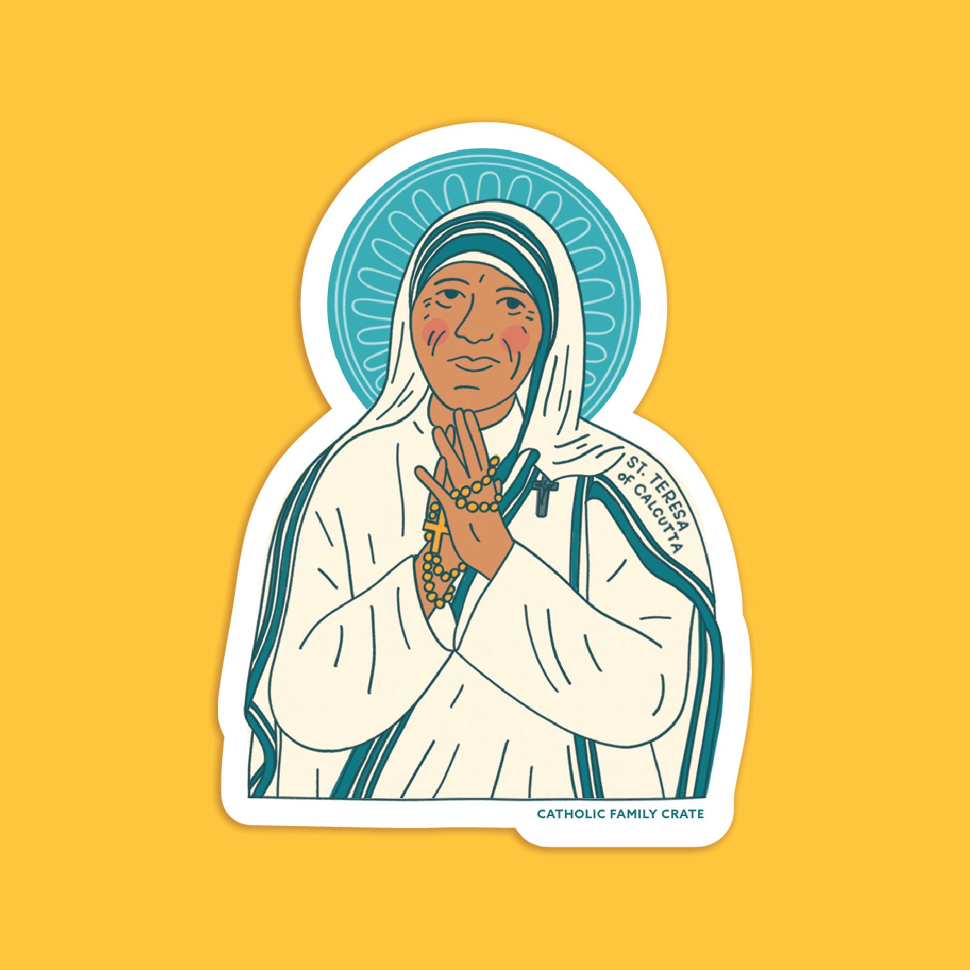 Saint Teresa Of Calcutta Sticker