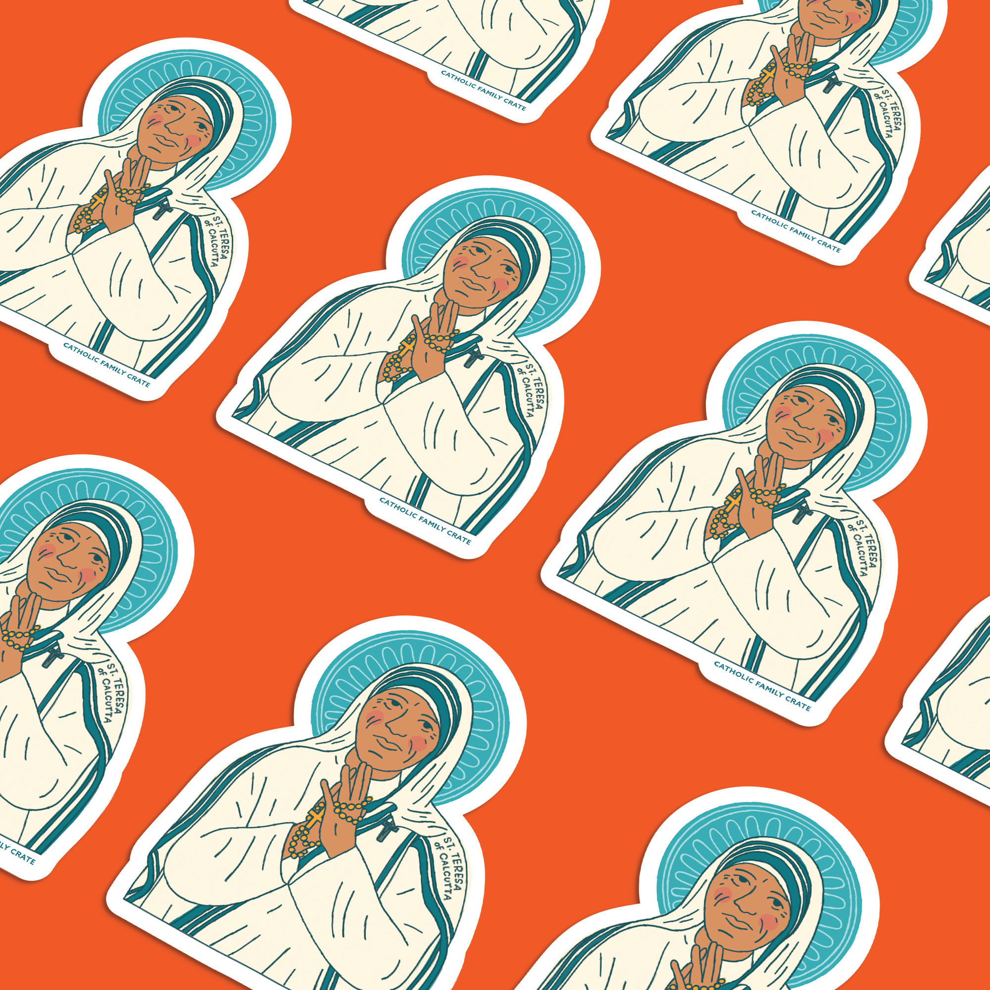 Saint Teresa Of Calcutta Sticker