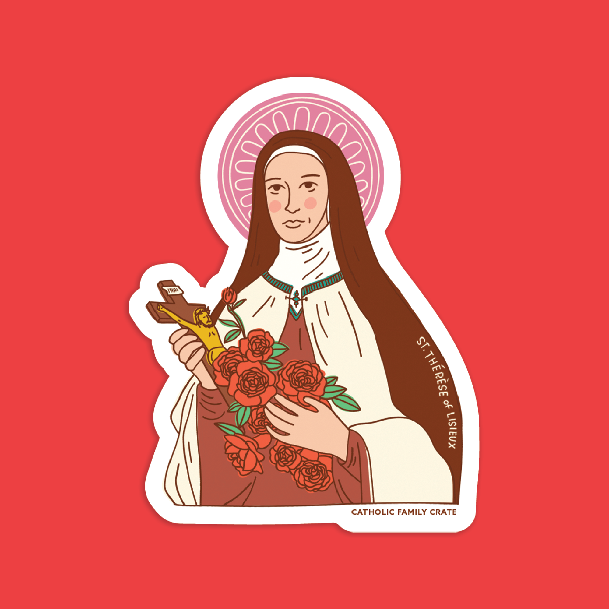 Saint Thérèse Of Lisieux Sticker