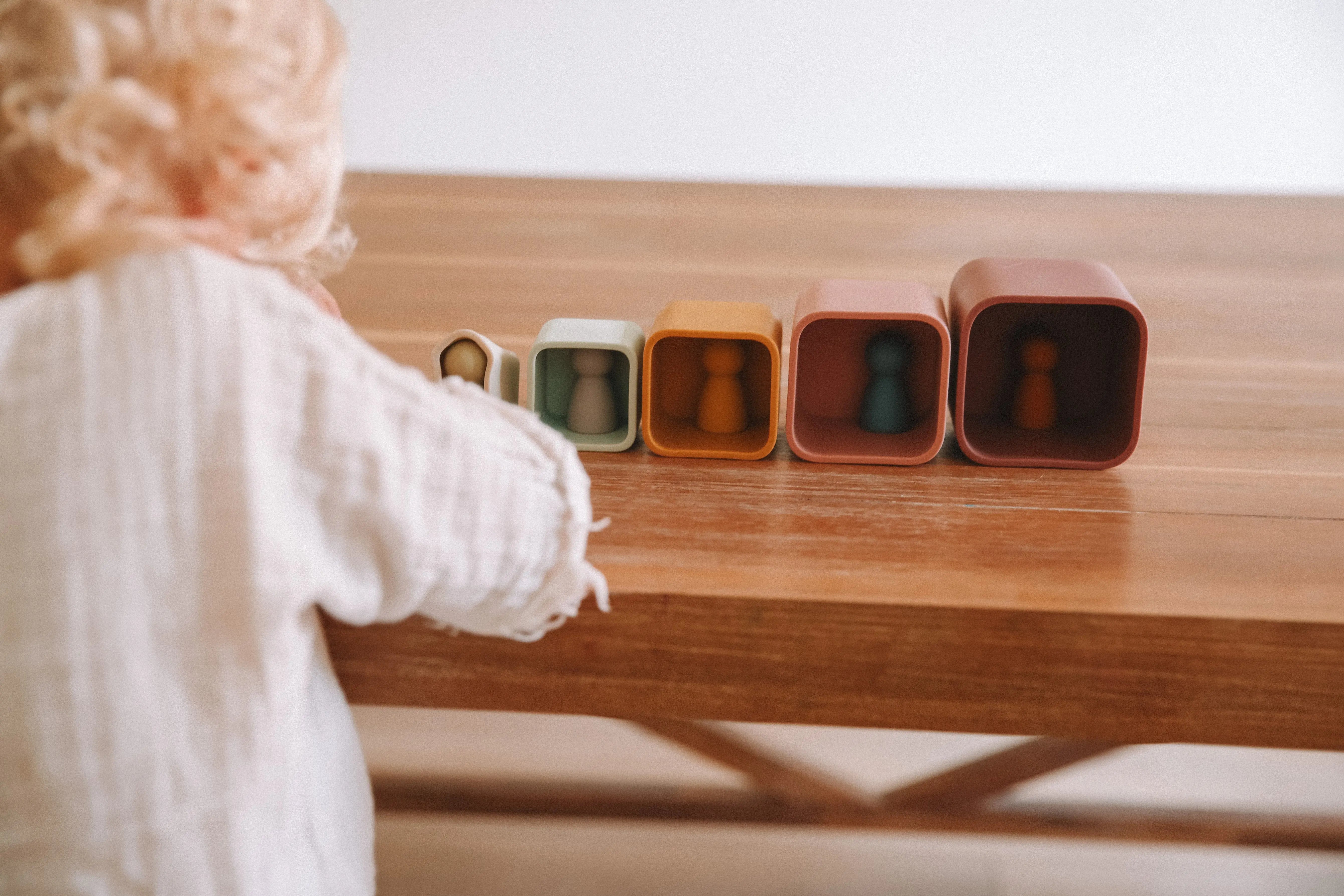 Silicone Stacking Cups – Set Of 5 | Lytl®️