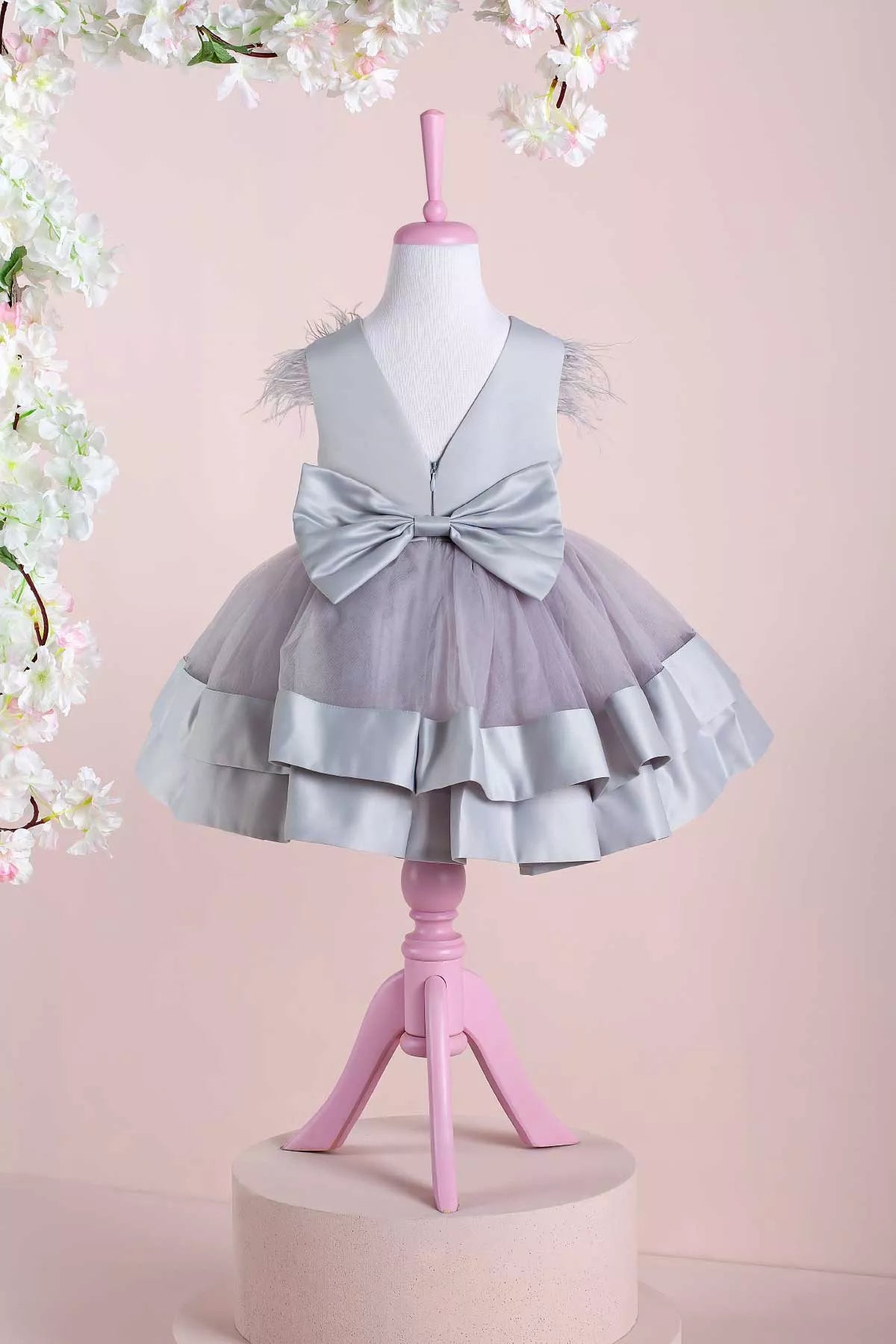 Star Gray Party Dress