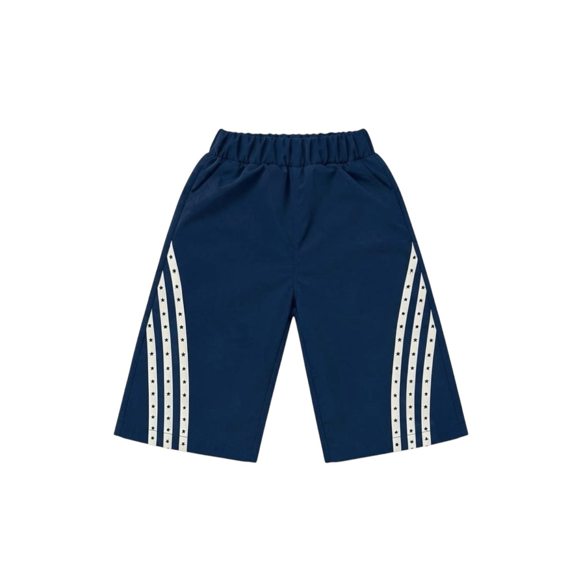 Navy Star Stripe Windbreaker Pant