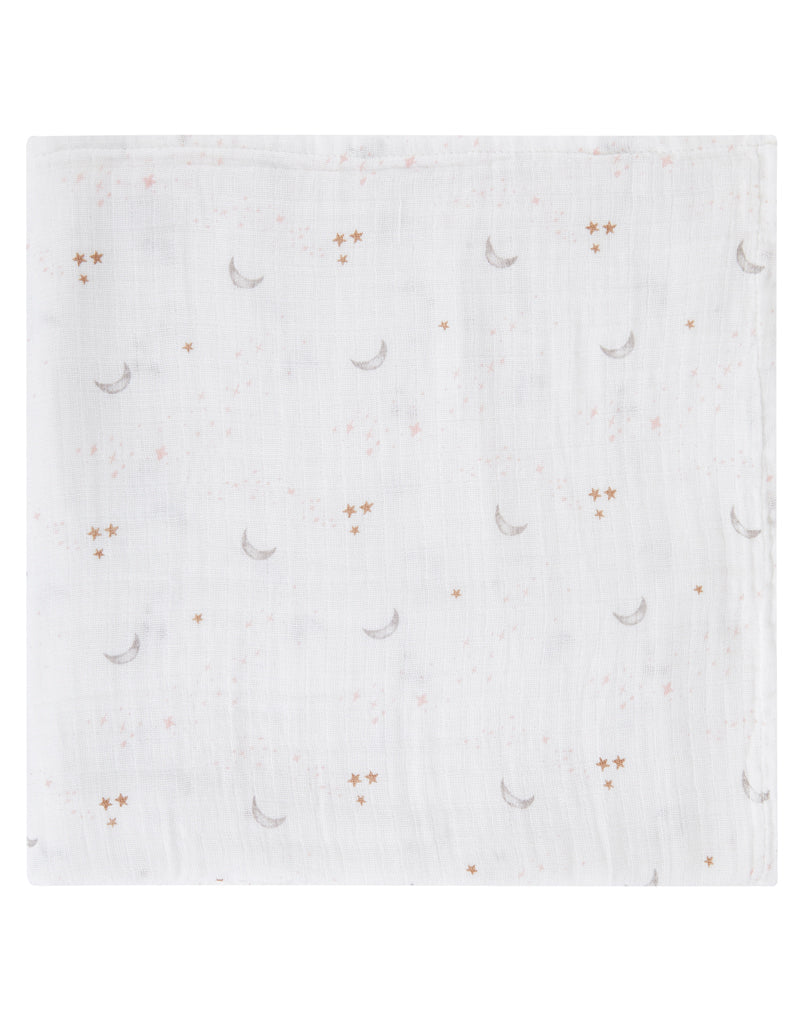 ORGANIC SWADDLE - STAR & MOON