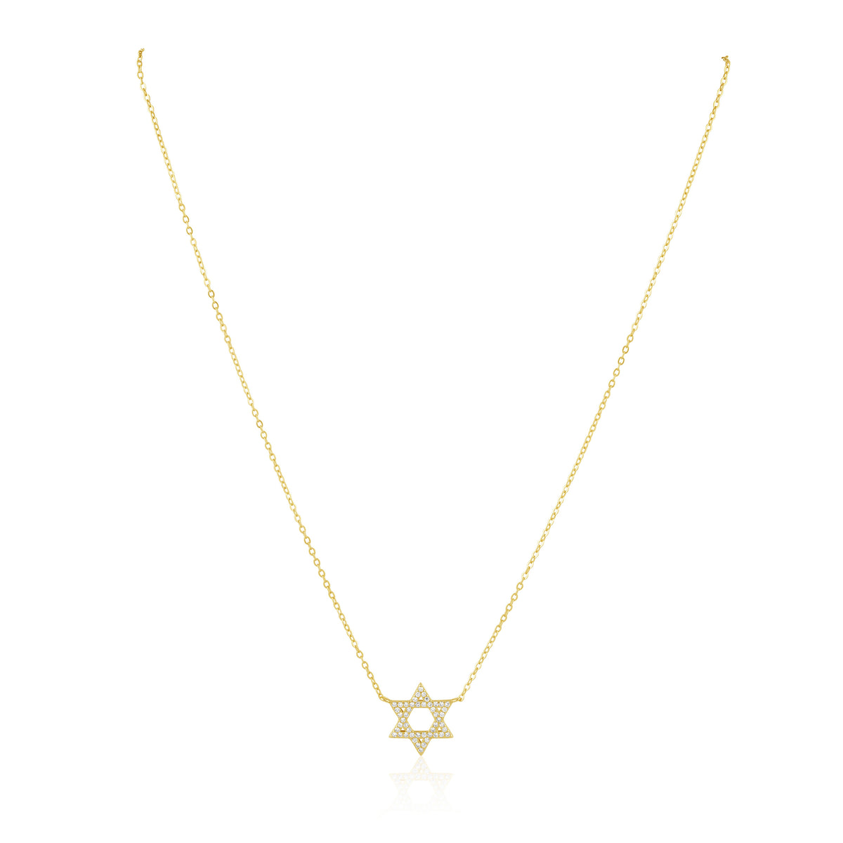 Classic Star Of David Necklace