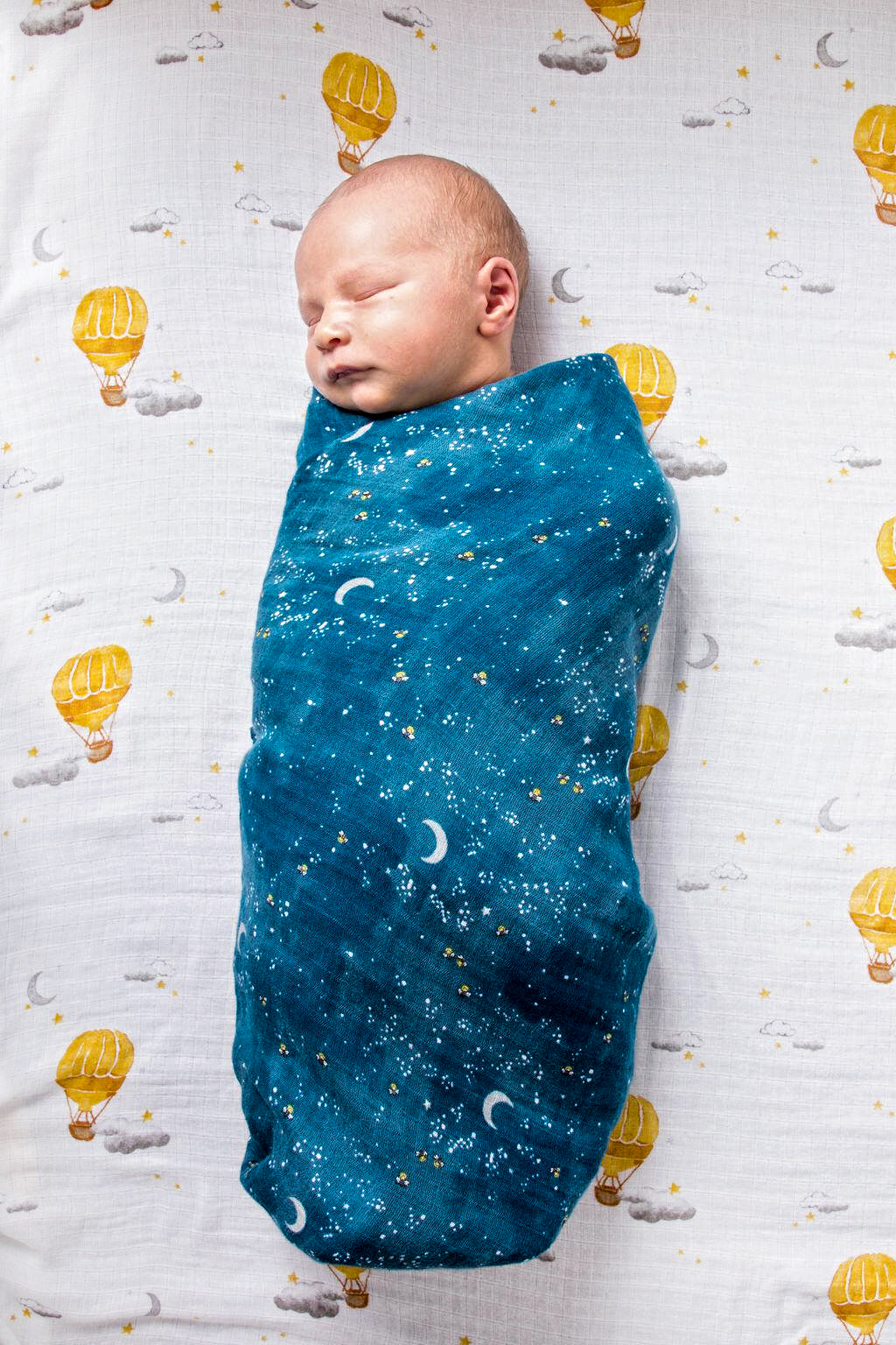 ORGANIC SWADDLE - STARRY NIGHT