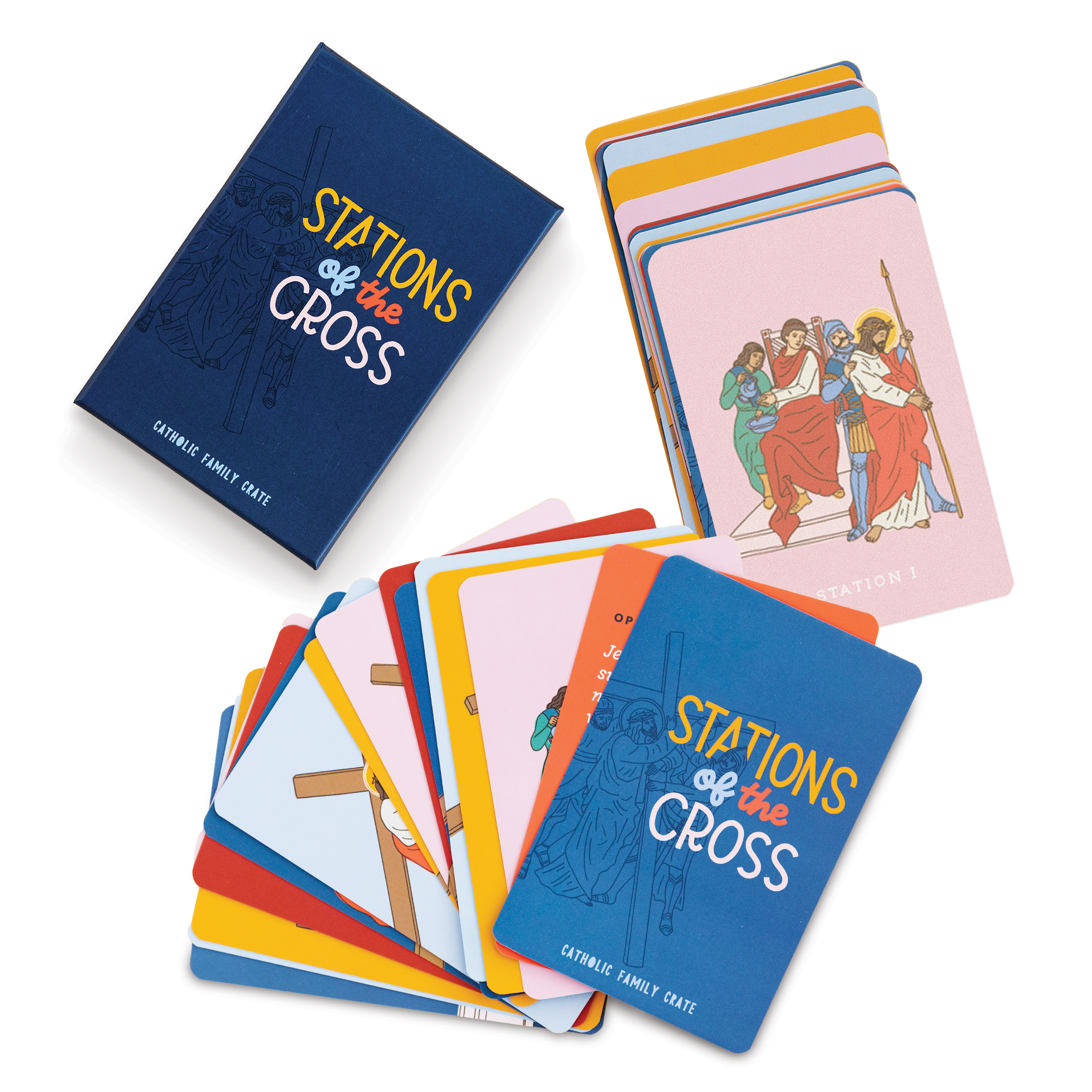 Stations Of The Cross Cards