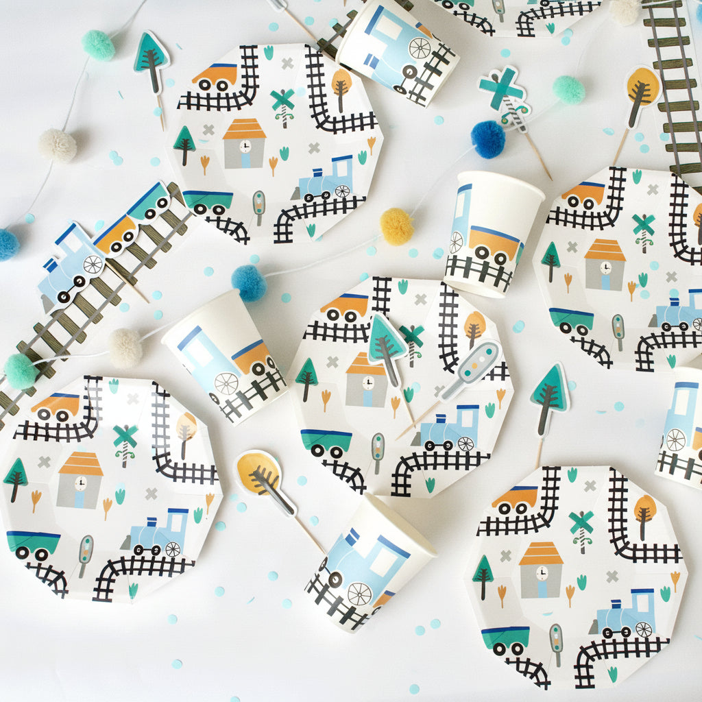 Steam Train Party Supplies In A Box