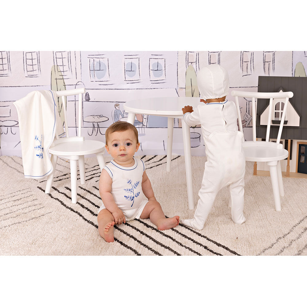 Stem Stitch Boys Romper