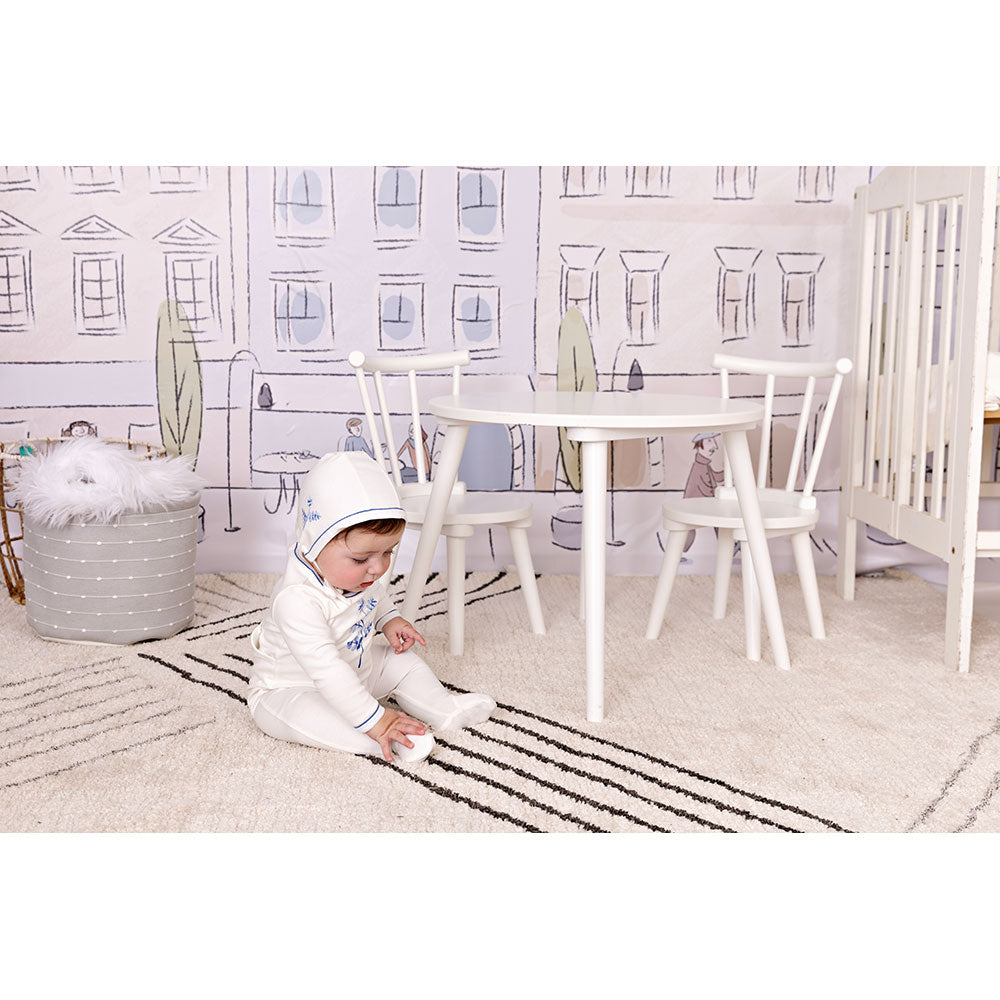 Stem Stitch Layette Set