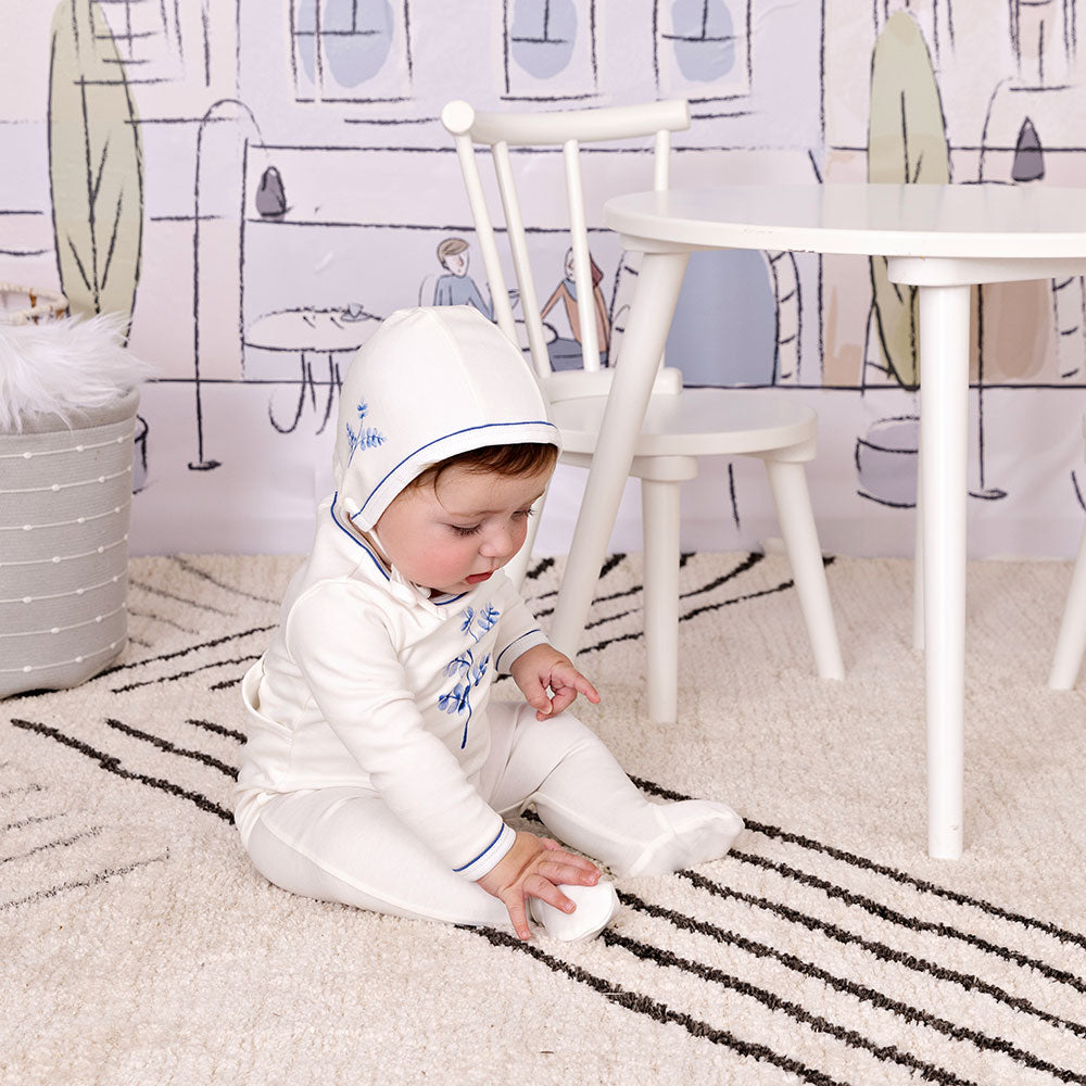 Stem Stitch Layette Set