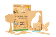 Stencils And Crayons Activity Set