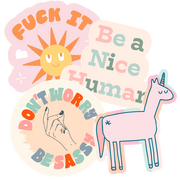 Packaged Single Stickers