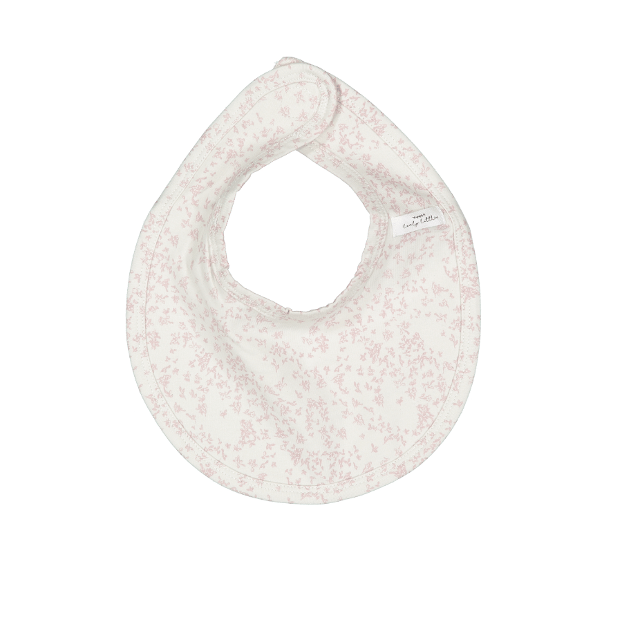 The Printed Bib - Flutter Pink