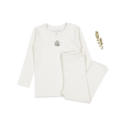 The Embroidered Set - Zara Blue