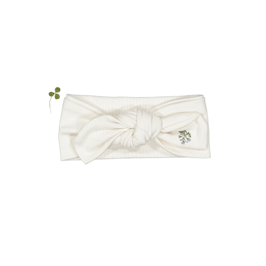 The Printed Headband - Zara Embroider Blue