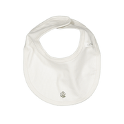 The Embroidered Bib - Zara  Blue