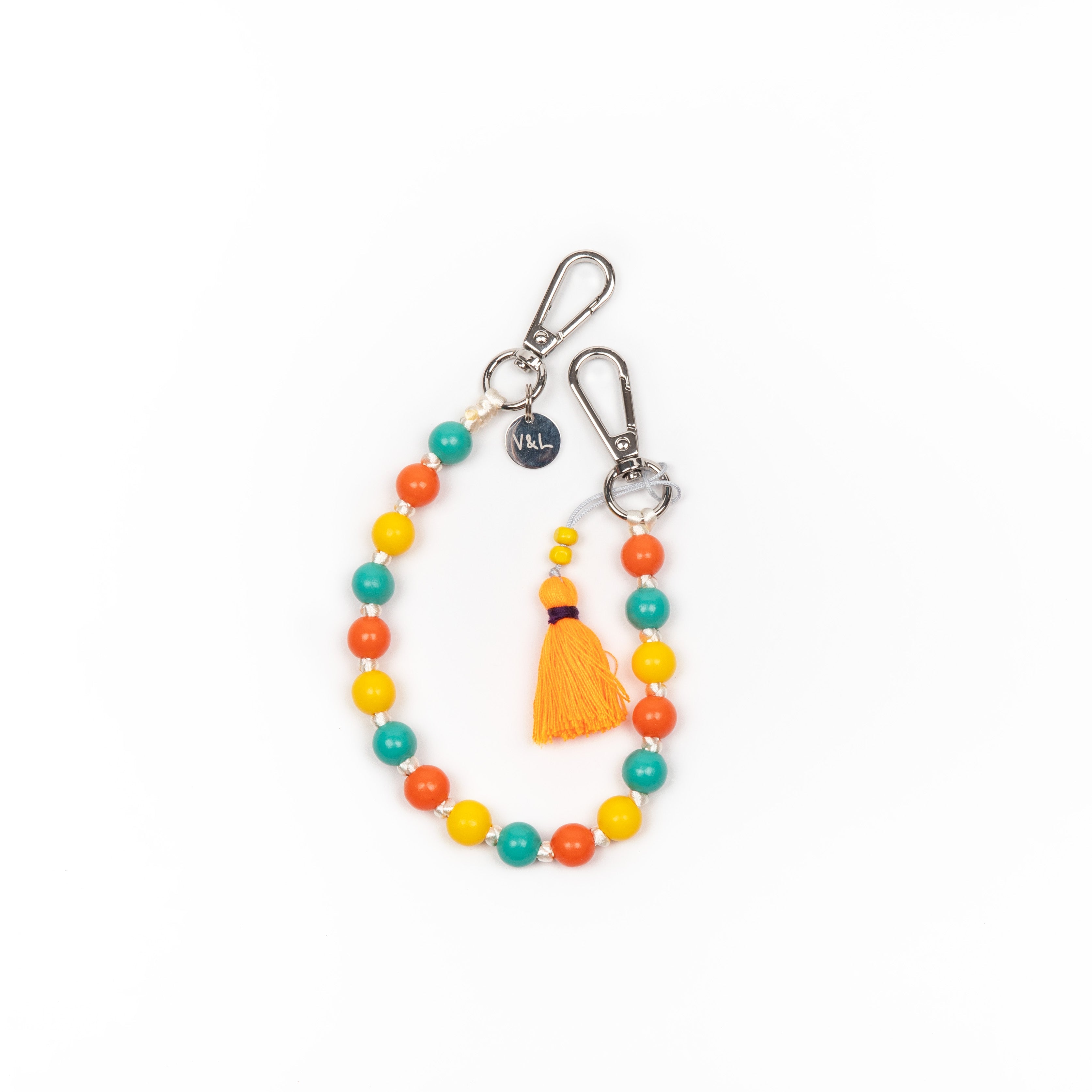 Rowan Beaded 14" Charm Strap Tropical