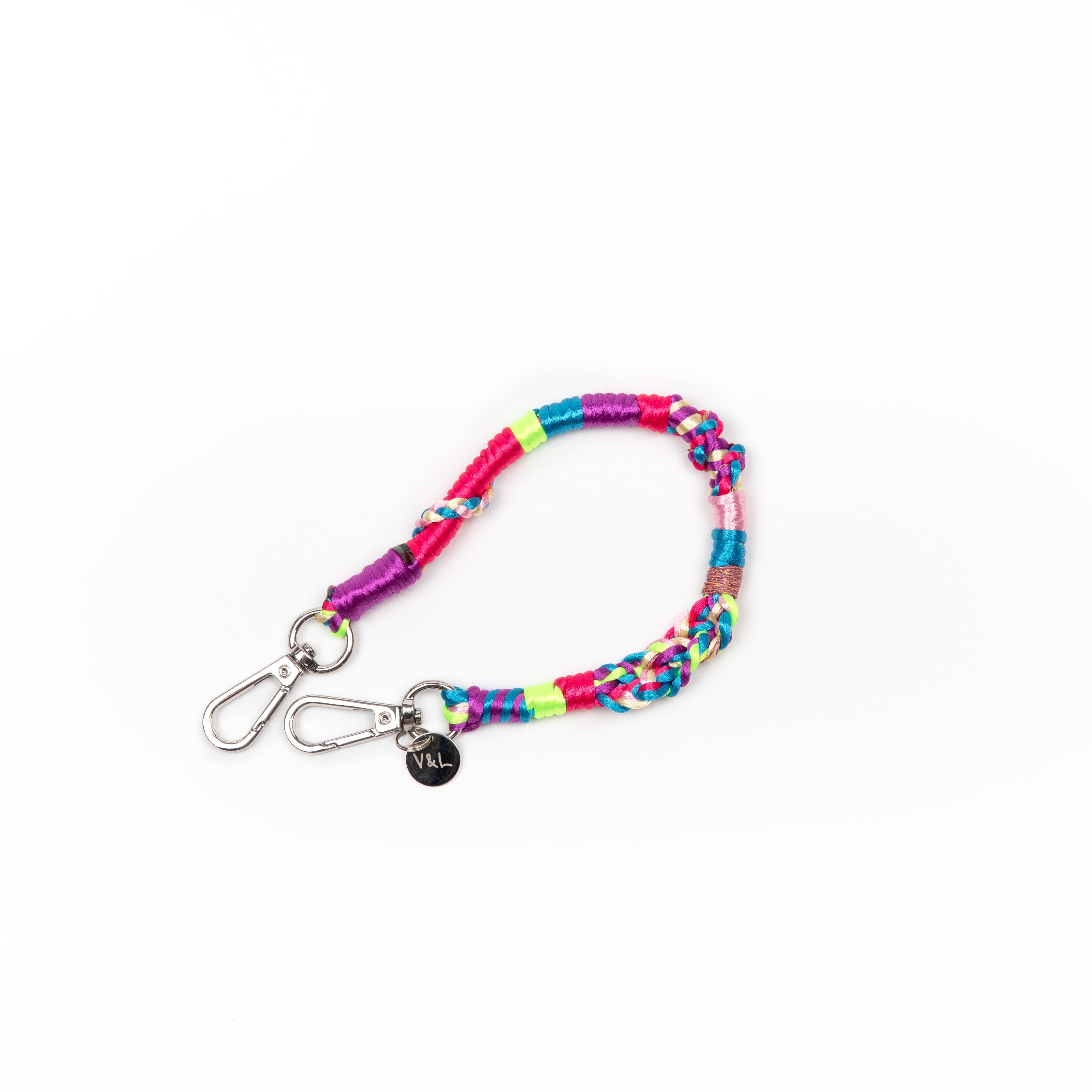Juno Braided 14" Charm Strap Carnival