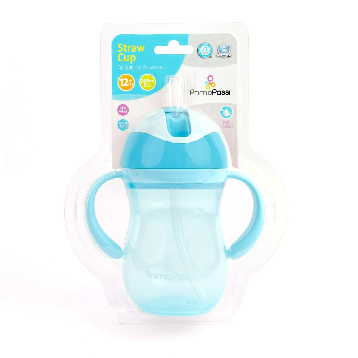 Straw Cup In Blue For Toddlers (9oz) |