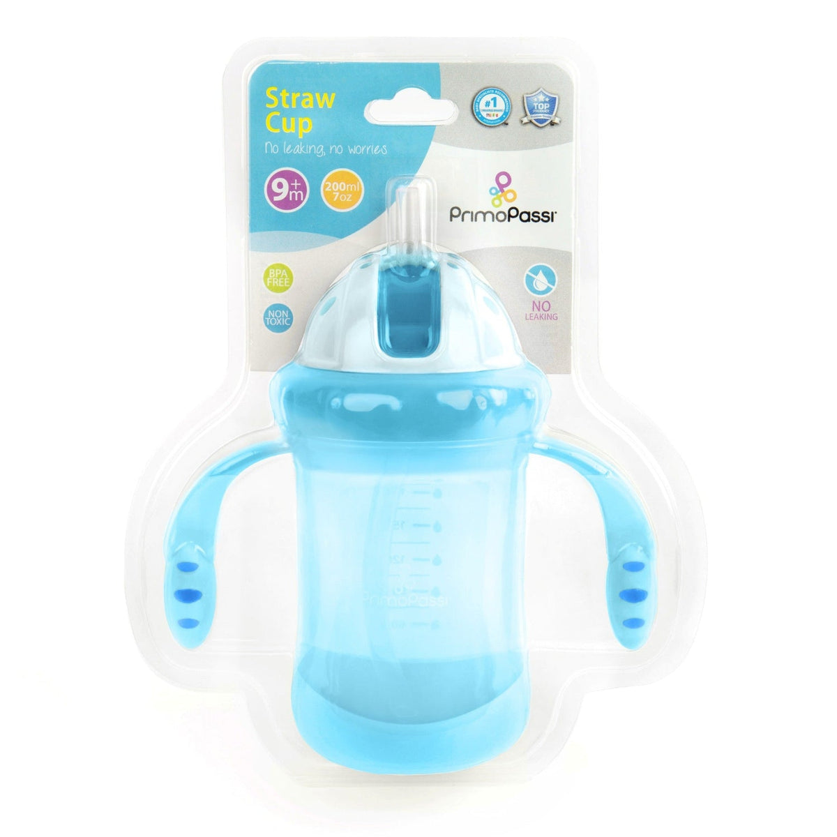 Straw Cup In Blue (7oz)