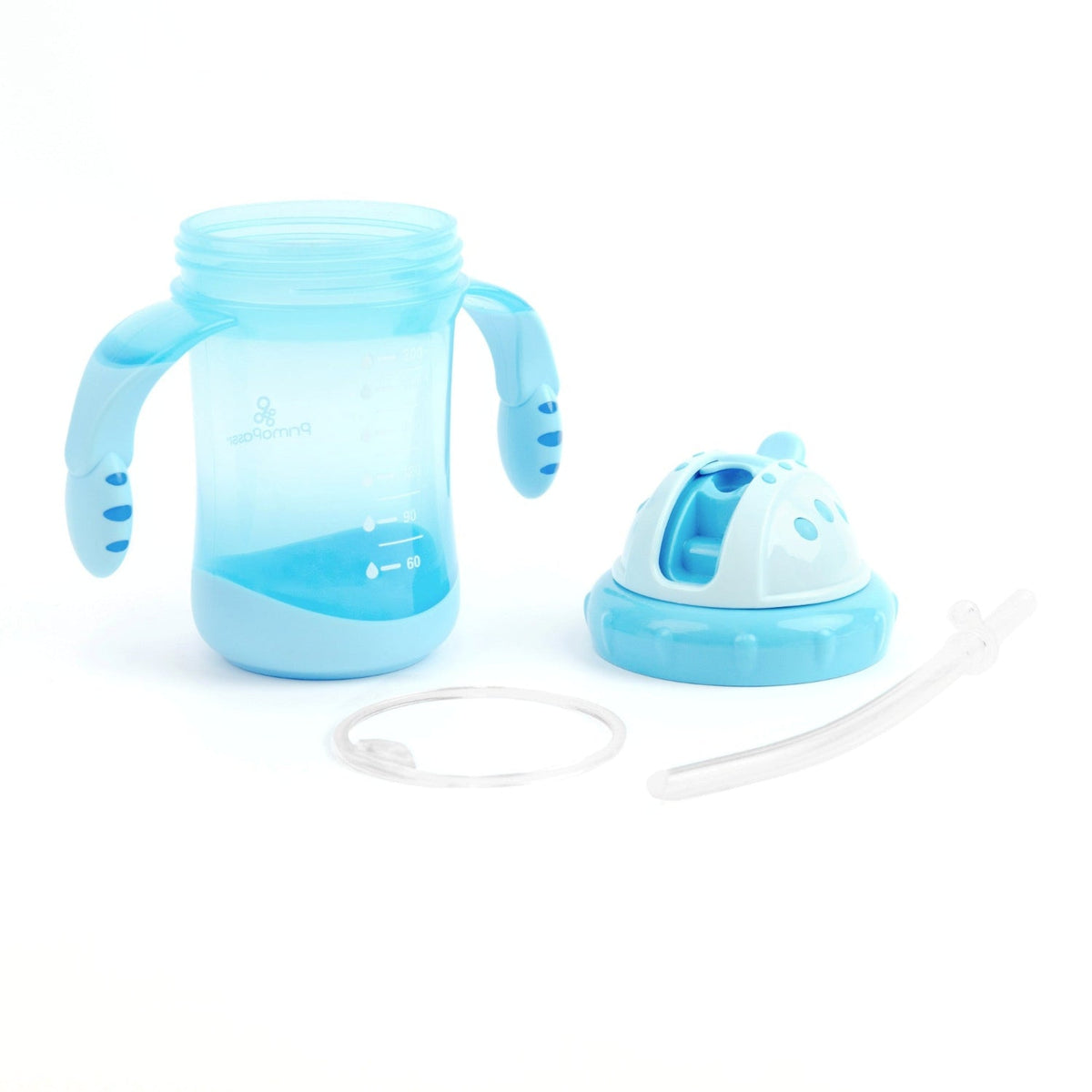 Straw Cup In Blue (7oz)