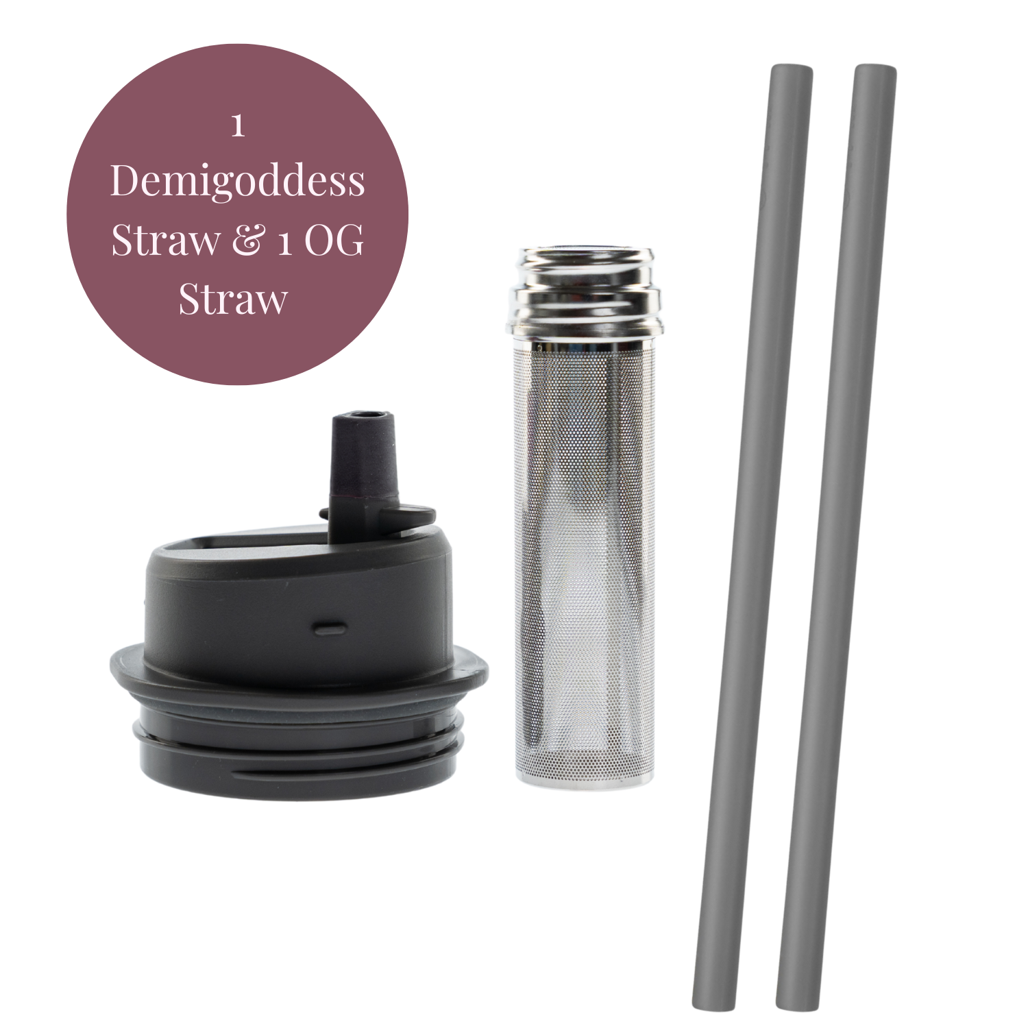 Straw Top And Infuser
