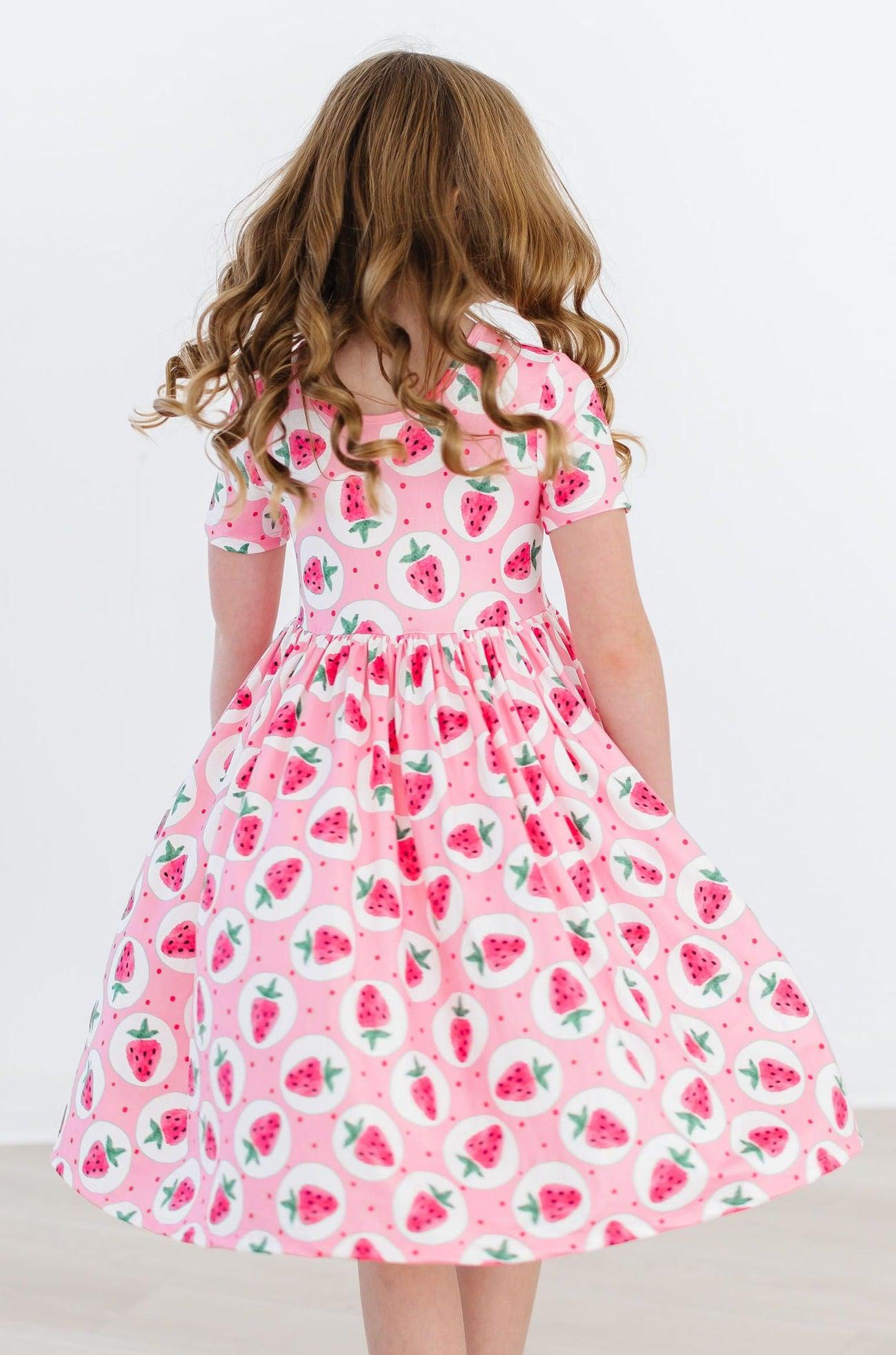 Strawberry Fields S/s Pocket Twirl Dress