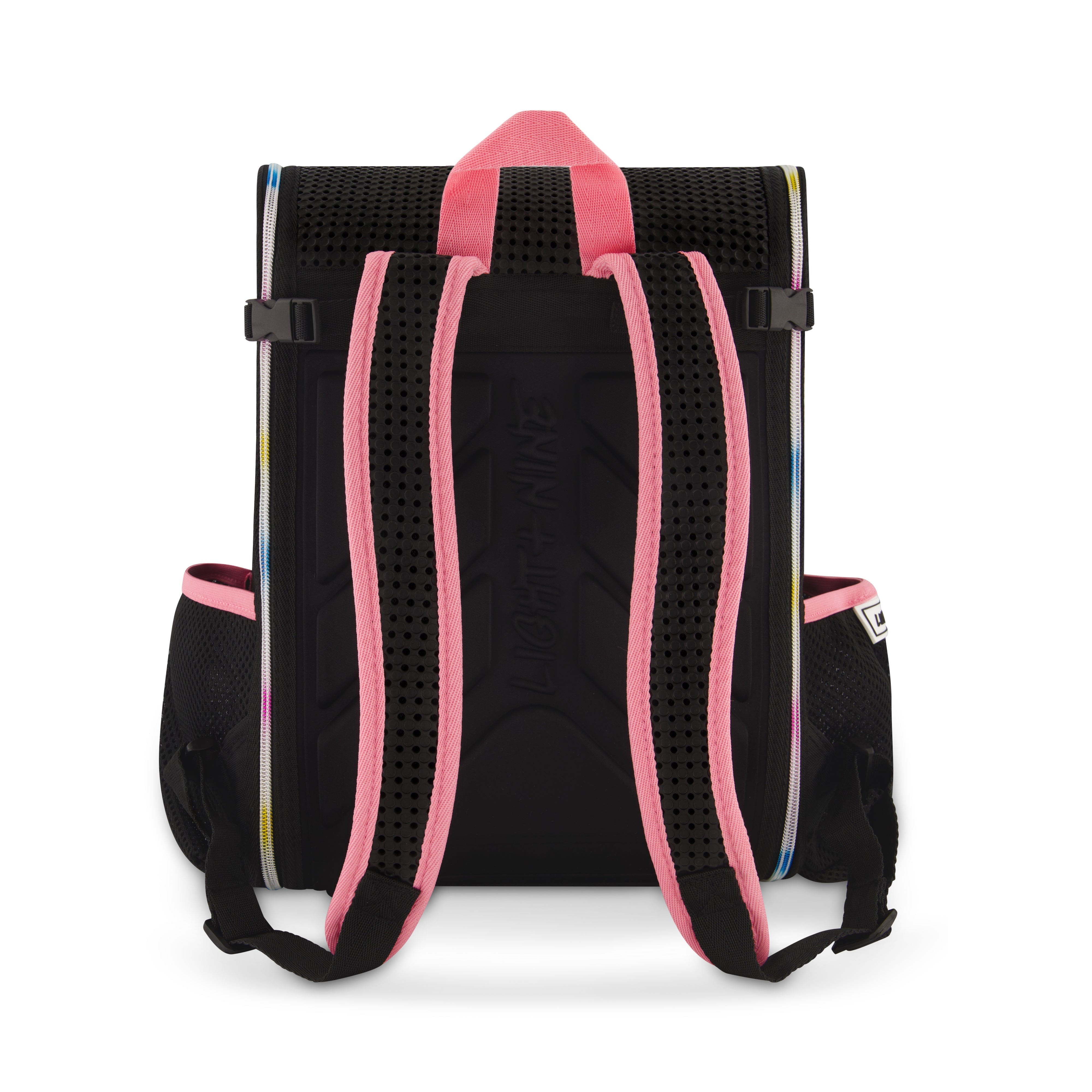 Student Backpack Rainbow Pink