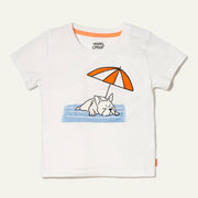 Recycled Cotton Frenchie Baby T-shirt