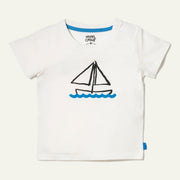 Recycled Cotton Sail Away Baby T-shirt