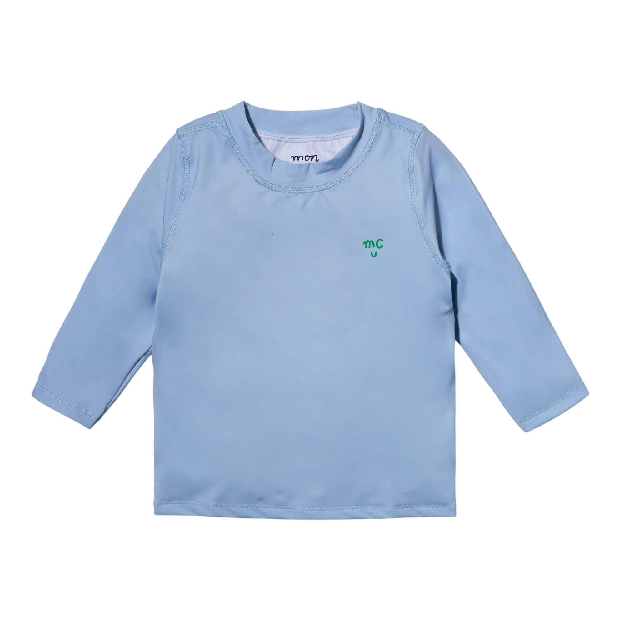 Ufp 50+ Recycled Polyester Placid Blue Kid Rashguard