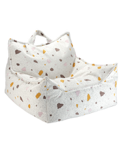 Terrazzo Marble Beanbag Chair
