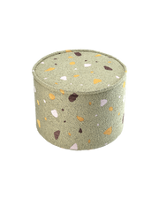Terrazzo Moss Pouffe