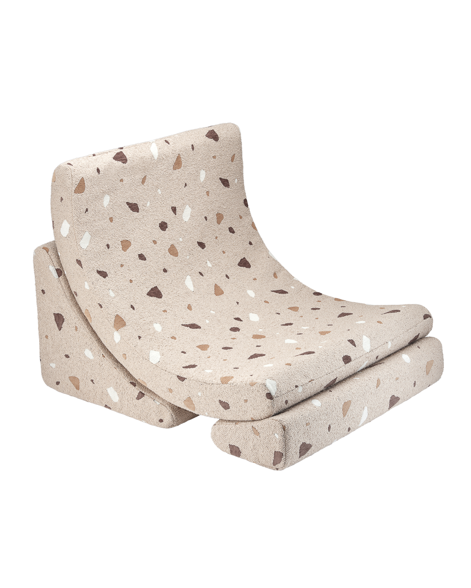 Terrazzo Sand Moon Chair