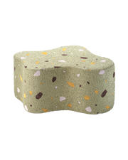 Terrazzo Moss Cloud Pouffe