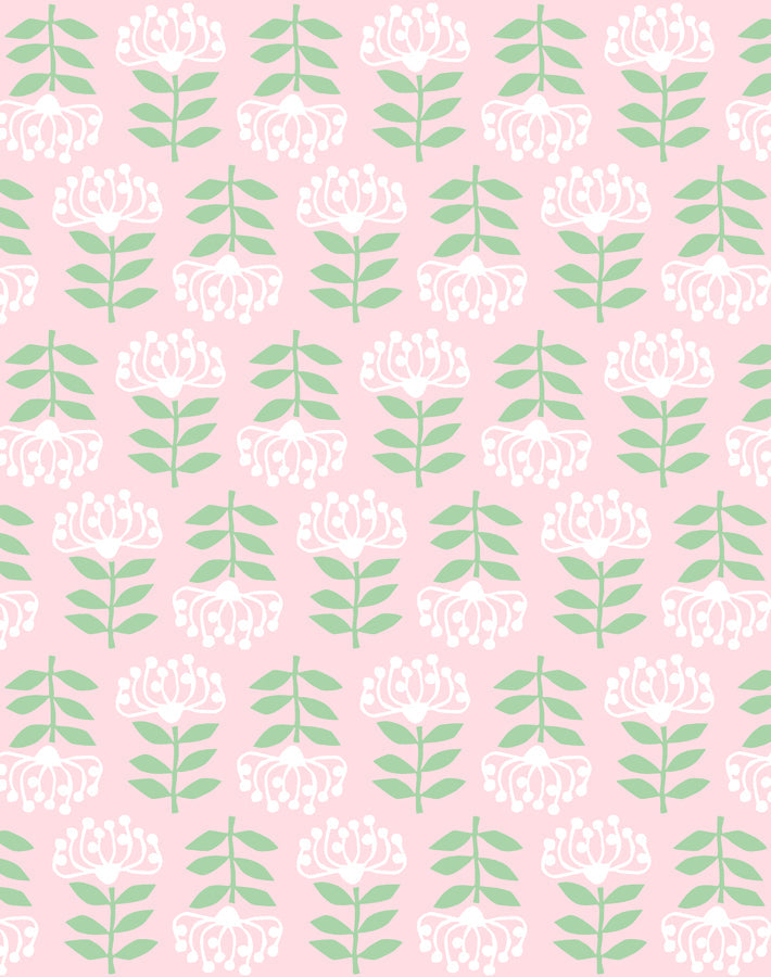 'stylized Papyrus' Wallpaper By Tea Collection - Ballet Slipper