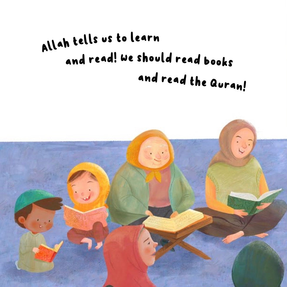 What Does Surah 'alaq Teach Us? | Islamic Children's Board Book