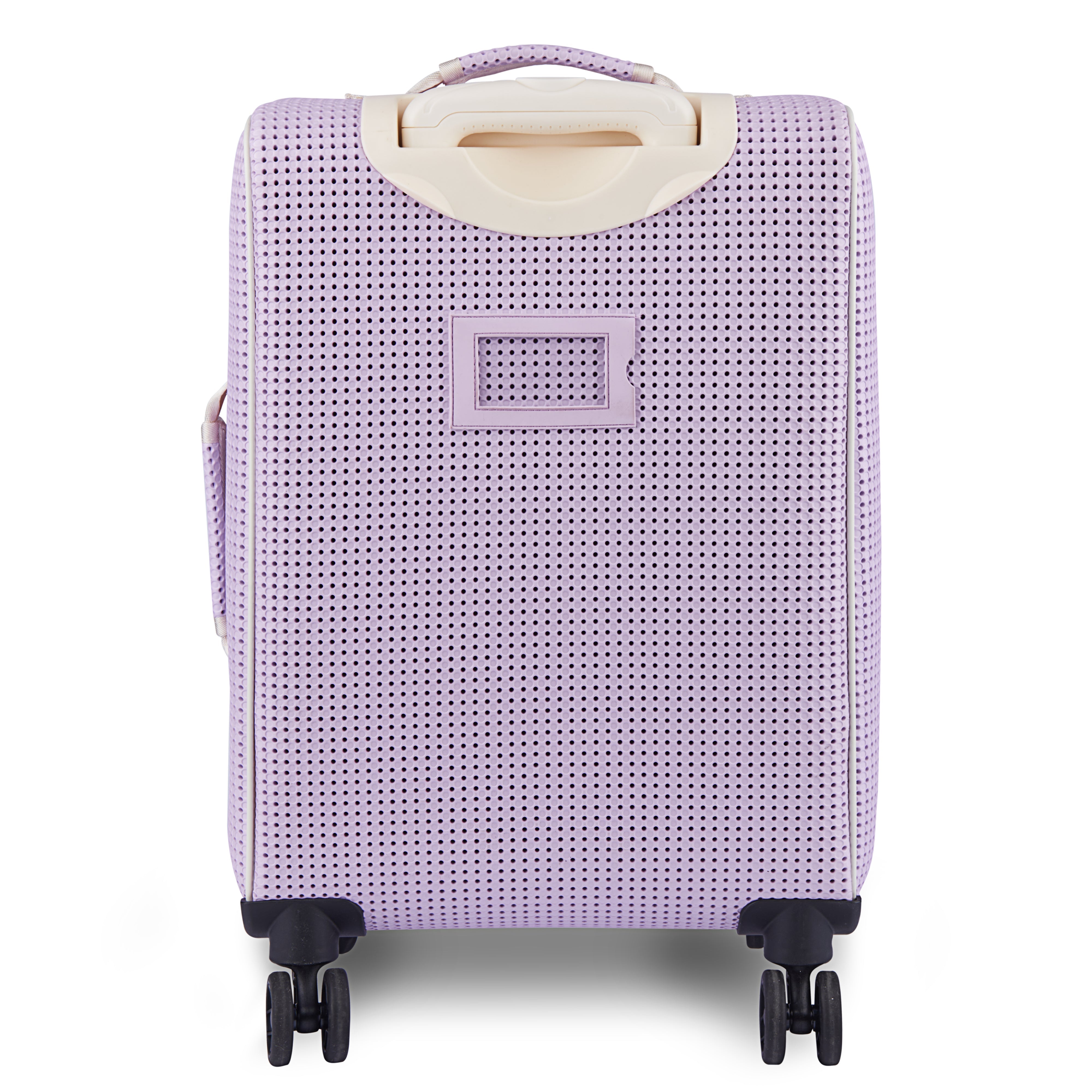 Suitcase 4 Wheel Faded Lavender With Nimix Good Vibes Set Bundle