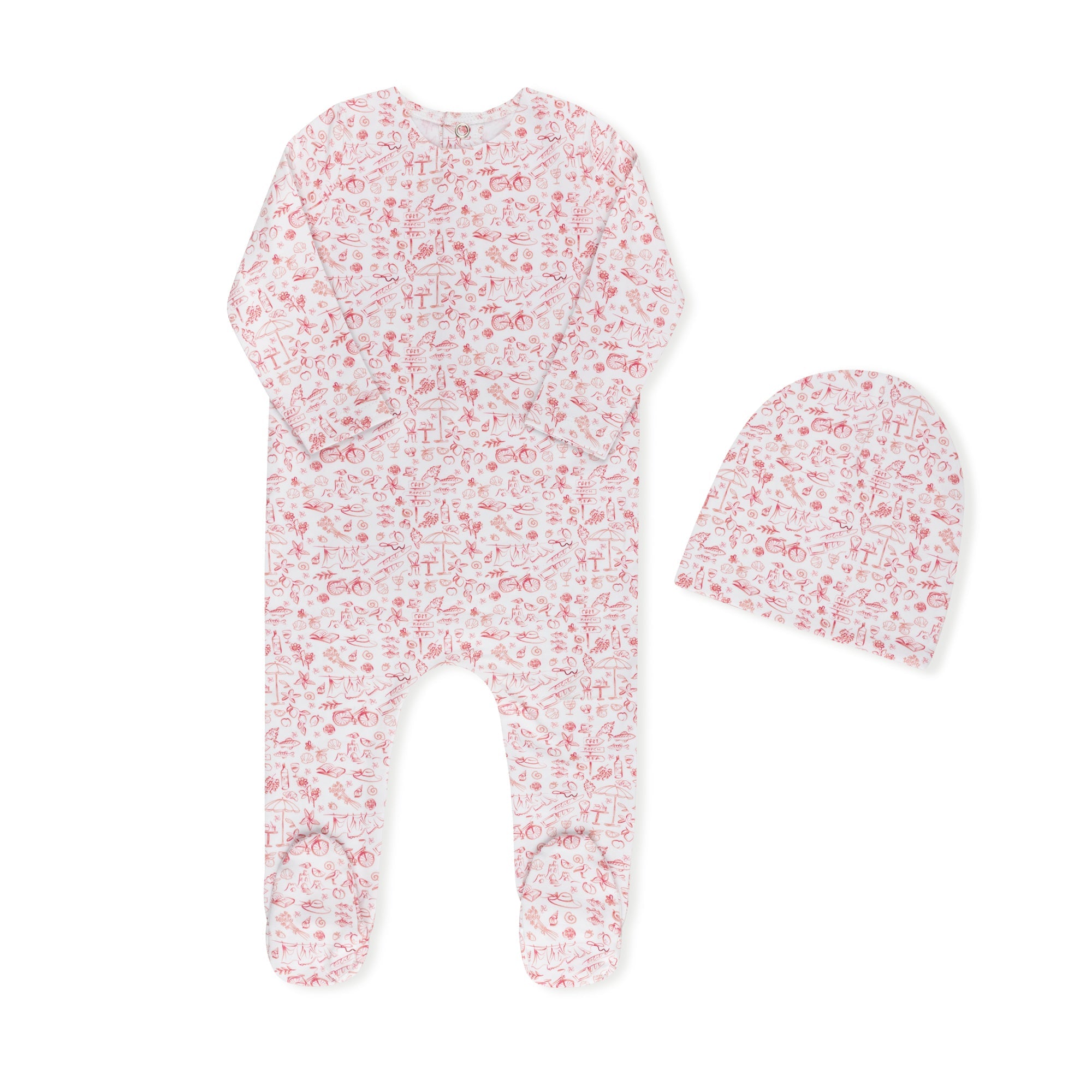 Summer Print Footie