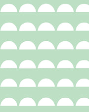 'sun Tile' Wallpaper By Tea Collection - Aventurine