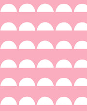 'sun Tile' Wallpaper By Tea Collection - Bubblegum