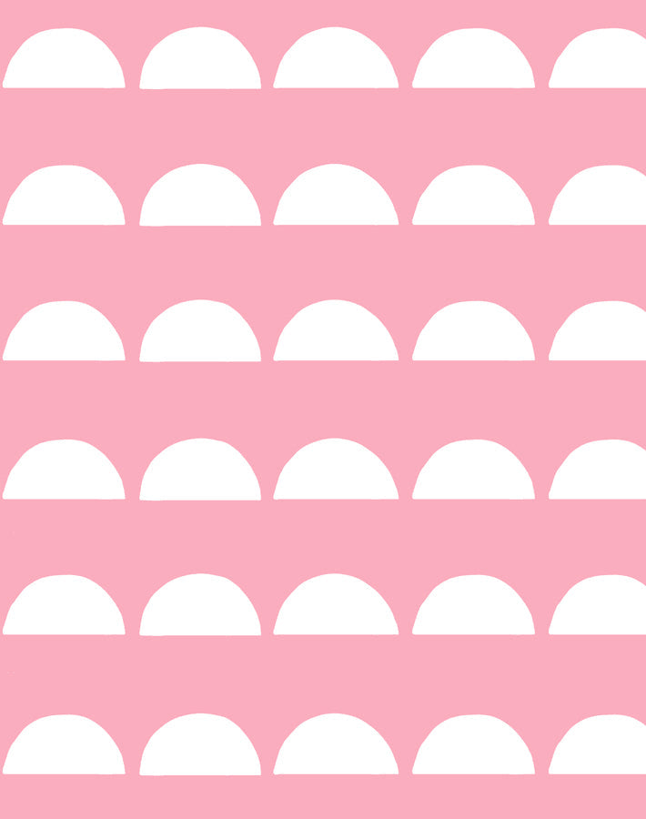 'sun Tile' Wallpaper By Tea Collection - Bubblegum
