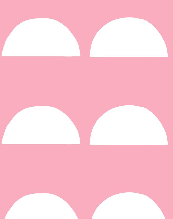 'sun Tile' Wallpaper By Tea Collection - Bubblegum