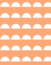 'sun Tile' Wallpaper By Tea Collection - Creamsicle