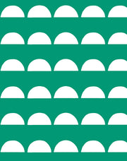 'sun Tile' Wallpaper By Tea Collection - Emerald