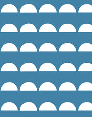 'sun Tile' Wallpaper By Tea Collection - Lapis