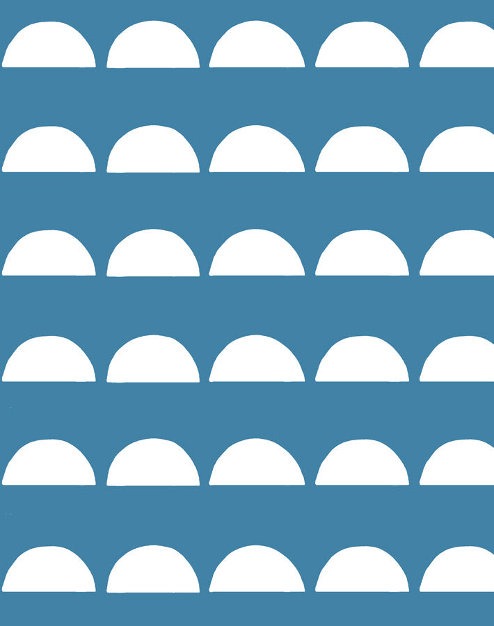 'sun Tile' Wallpaper By Tea Collection - Lapis