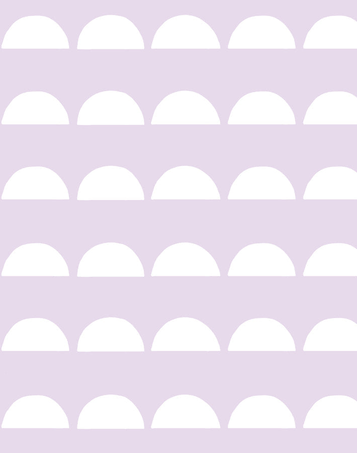 'sun Tile' Wallpaper By Tea Collection - Lavender
