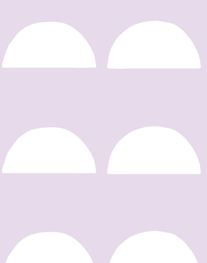 'sun Tile' Wallpaper By Tea Collection - Lavender