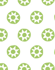 'sun Dial' Wallpaper By Tea Collection - Green
